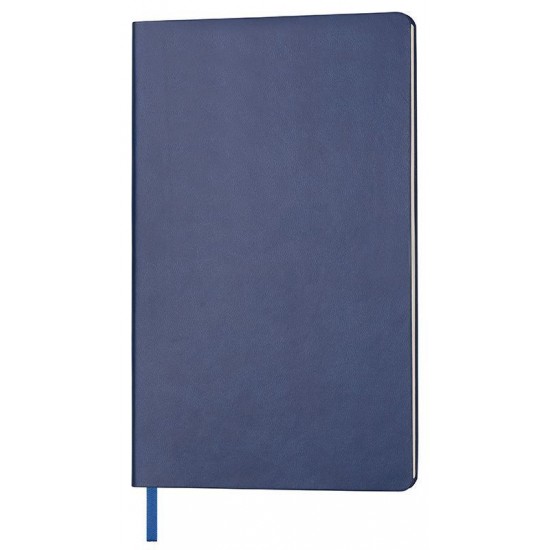 Блокнот в лінію A5 Thinkme Audrey, м'яка обкладинка темно-синій - TM21222/26