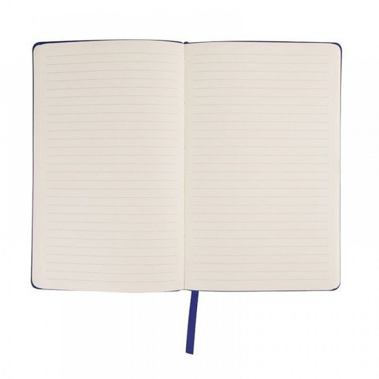 Блокнот в лінію A5 Thinkme Audrey, м'яка обкладинка темно-синій - TM21222/26