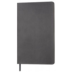 Блокнот в лінію A5 Thinkme Audrey, м'яка обкладинка чорний - TM21222/35