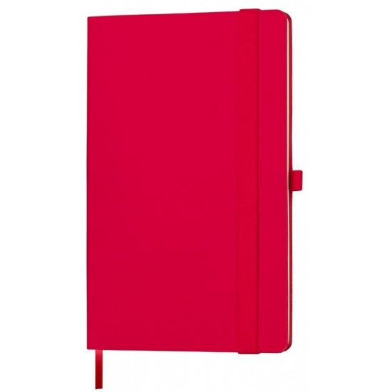 Блокнот в лінію А5 Thinkme Gracy, м'яка обкладинка червоний - TM21223/08