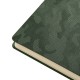 Блокнот TABBY FRANKY, 130х210 мм, м'яка обкладинка, в клітку, 256 сторінок, кишеню для візиток, ляссе в тон обкладинки зелений - TM21226/15