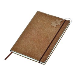 Блокнот в клітинку А6 Thinkme Indi, тверда обкладинка шоколадний - TM22605/41