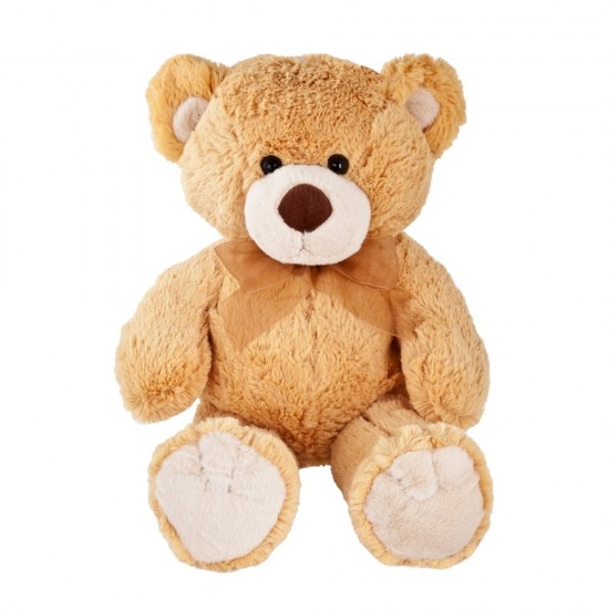 Плюшевий ведмедик світло-коричневий - HE268-18