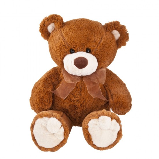 Плюшевий ведмедик коричневий - HE269-16
