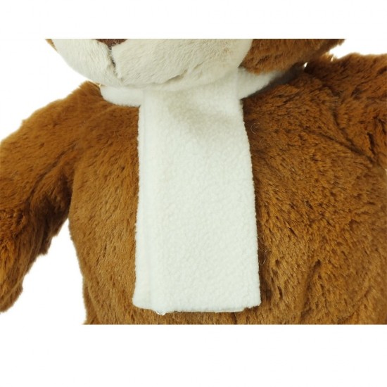 Плюшевий ведмедик коричневий - HE270-16