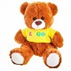 Іграшка плюшевий ведмедик Джош Браун коричневий - HE272-16