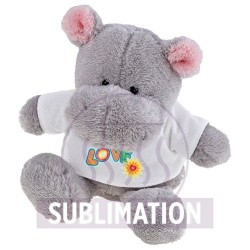 Іграшка плюшева Voyager бегемот Волтер сірий - HE289-19