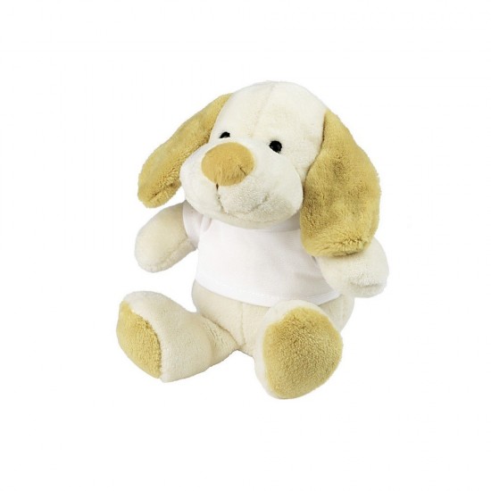 Іграшка плюшева собака світло-коричневий - HE297-18