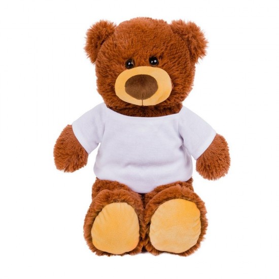Іграшка плюшевий ведмедик Берні темно-помаранчевий - HE310-07