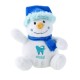 Іграшка плюшевий сніговик Бренан біло-синій - HE324-42