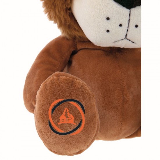 Іграшка плюшевий лев Річард С коричневий - HE669-16C