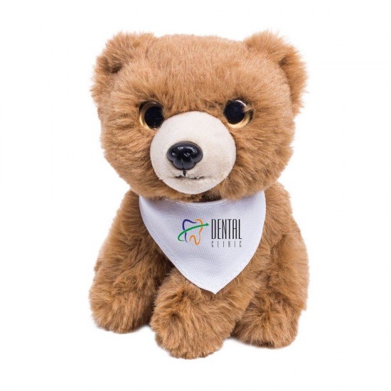 Іграшка ведмедик Shaggy світло-коричневий - HE750-18