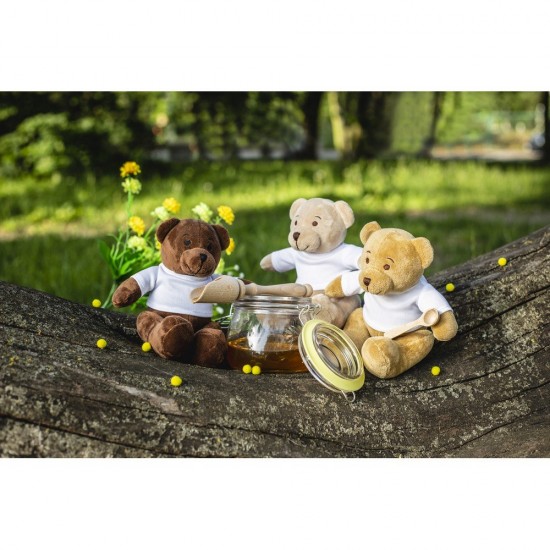 Siddy Honey, плюшевий ведмедик світло-коричневий - HE764-18