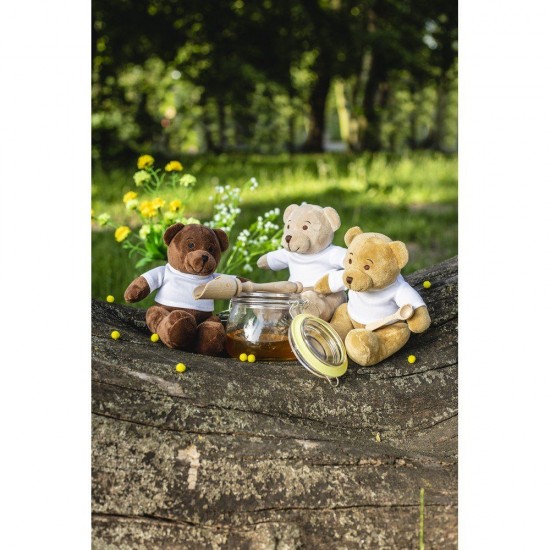 Siddy Honey, плюшевий ведмедик світло-коричневий - HE764-18