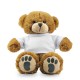 Іграшка плюшевий ведмедик Деніс коричневий - HE783-16