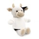 Іграшка плюшева корова Мотсі білий/чорний - HE789-88