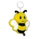 Брелок плюшева бджілка Зібі з чіпом NFC жовтий - HE795-08