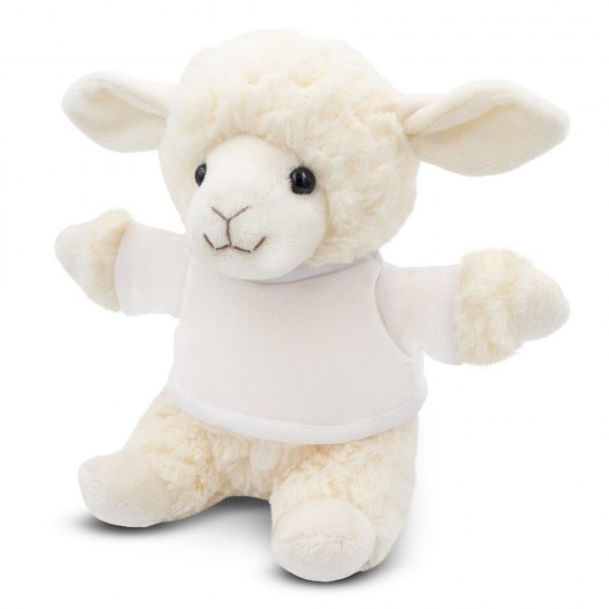 Іграшка плюшева овечка Блітані білий - HE827-02