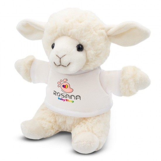 Іграшка плюшева овечка Блітані білий - HE827-02