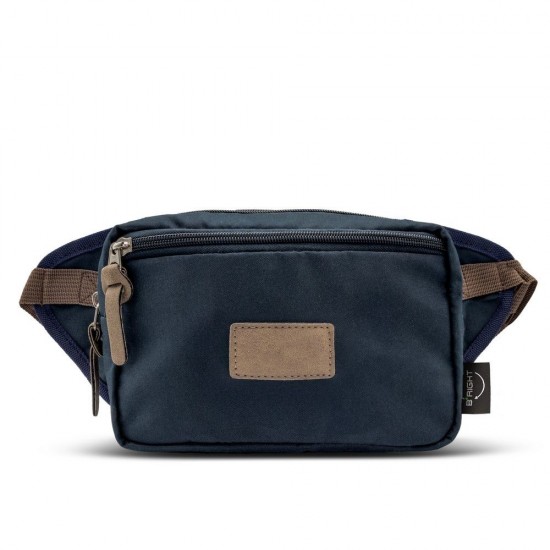 Сумка на пояс Voyager RPET Roudeline кобальт - V0046-04 Сумка на пояс Voyager RPET Roudeline кобальт - V0046-04