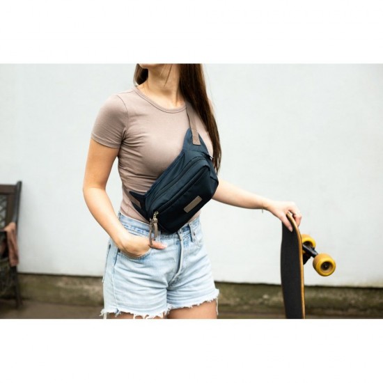 Сумка на пояс Voyager RPET Roudeline кобальт - V0046-04 Сумка на пояс Voyager RPET Roudeline кобальт - V0046-04