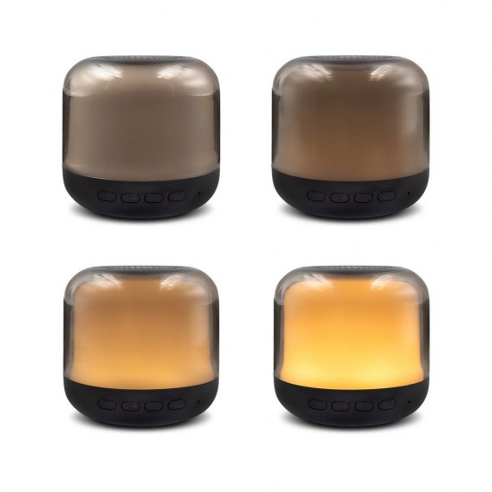 Портативна колонка Voyager Seamus 5W з RGB підсвічуванням чорний - V0049-03