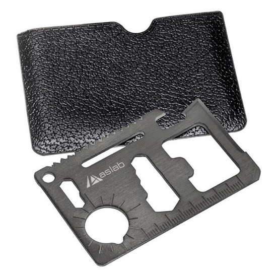 Мультитул 11в1 Voyager Marie, 70 мм, в футлярі чорний - V0059-03