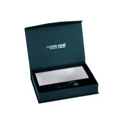 Повербанк 8000 mAh Voyager Mauro Conti, LED підсвічування, світлодіодний індикатор сріблястий - V0168-32