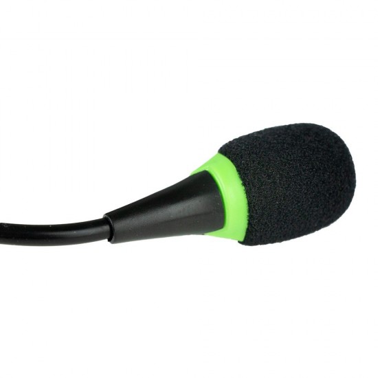 Навушники з мікрофоном Kaur чорний - V0169-03