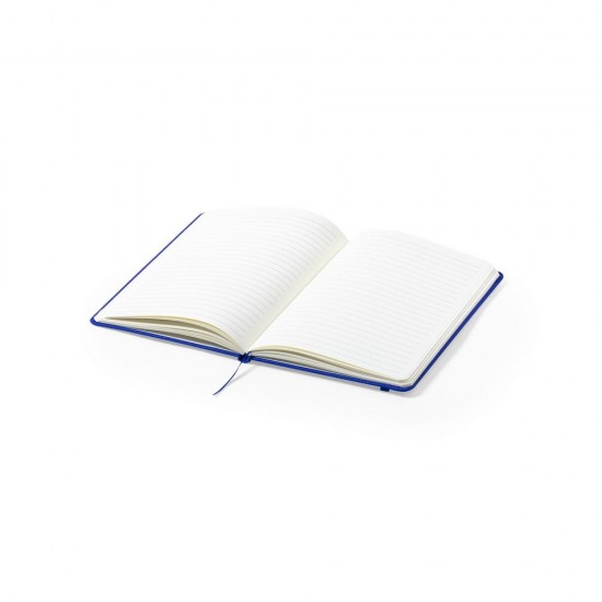 Блокнот в лінію А5 Voyager RPET, тверда обкладинка синій - V0234-11