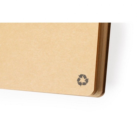 Блокнот без лініювання A5 Voyager м'яка обкладинка коричневий - V0255-16