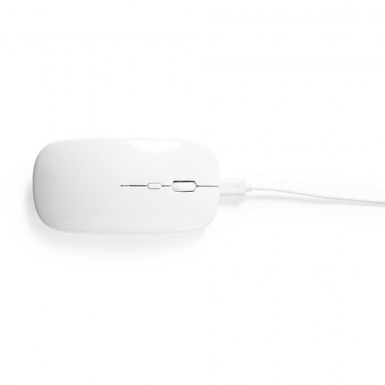 Миша комп'ютерна бездротова USB білий - V0278-02