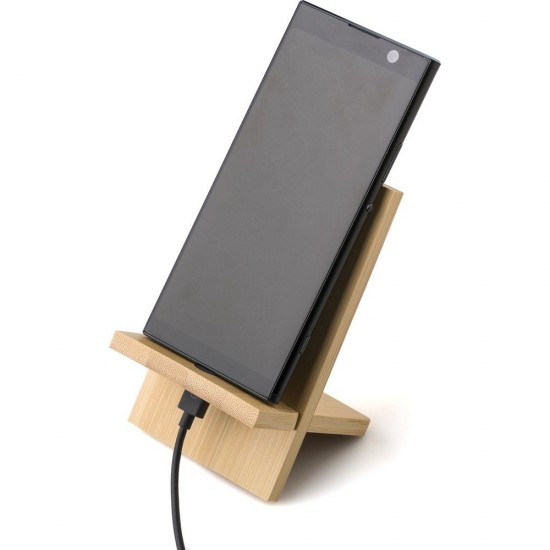 Підставка для телефону бамбукова коричневий - V0280-16