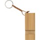 Брелок-підставка під телефон бамбуковий коричневий - V0282-16