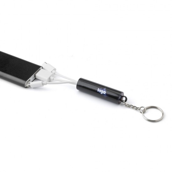 Брелок-кабель зарядний Voyager чорний - V0329-03 Брелок-кабель зарядний Voyager чорний - V0329-03