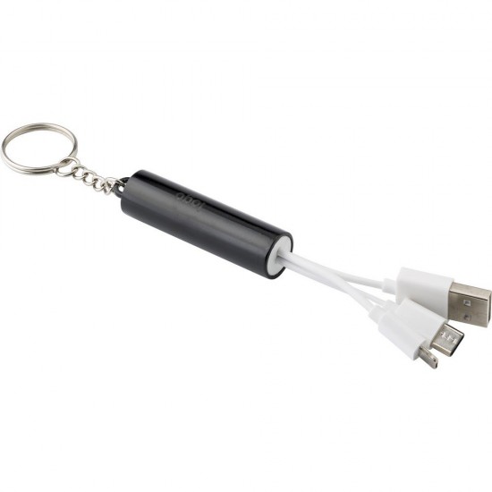 Брелок-кабель зарядний Voyager чорний - V0329-03 Брелок-кабель зарядний Voyager чорний - V0329-03