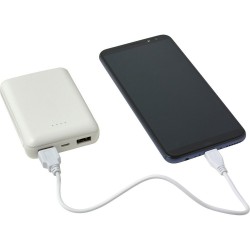 Повербанк 10000 mAh Voyager, світлодіодний індикатор білий - V0332-02