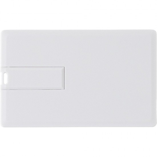 Флеш пам'ять USB 32 Гб Voyager Credit card пластикова білий - V0343-02
