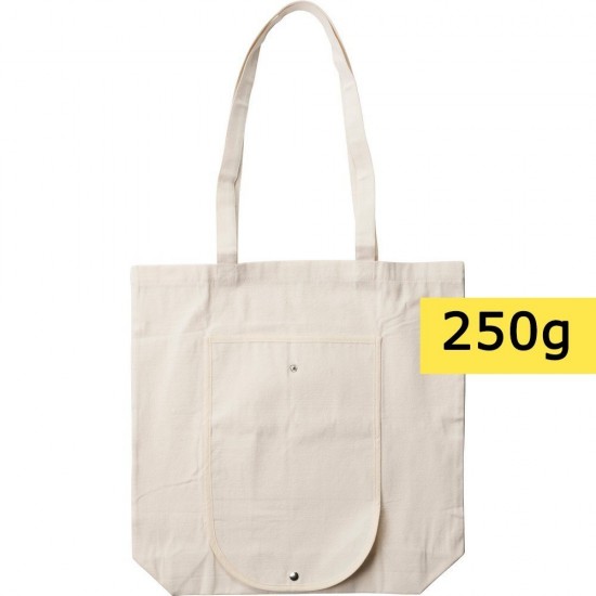 Бавовняна сумка, складана бежевий - V0409-20