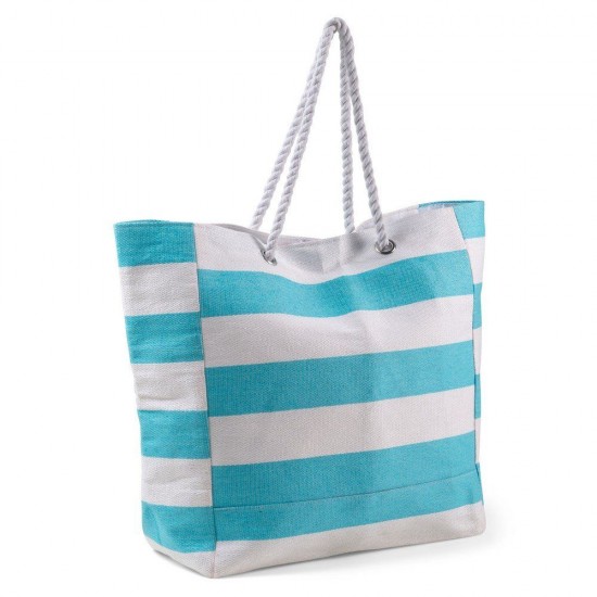 Пляжна сумка блакитний - V0411-23