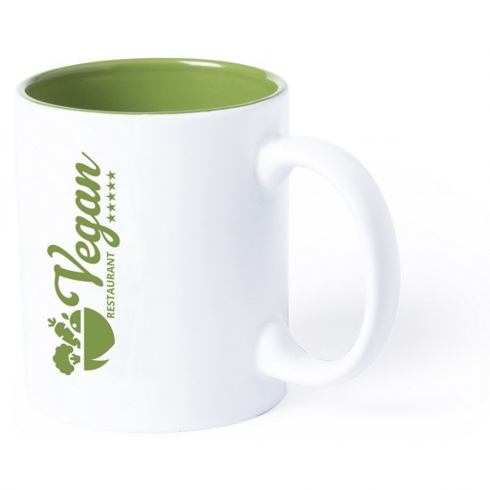 Кружка 350 мл керамічна Voyager зелений - V0476-06