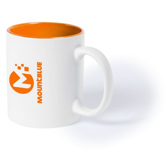 Кружка 350 мл керамічна Voyager помаранчевий - V0476-07