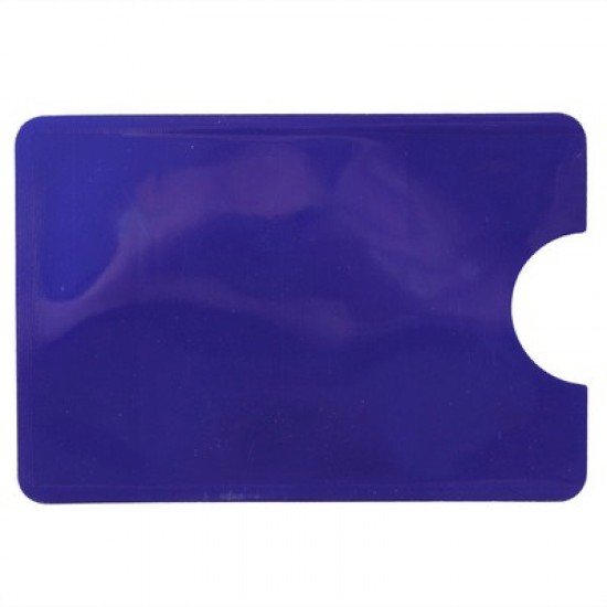 Картхолдер з RFID захистом синій - V0486-04