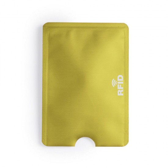 Картхолдер з RFID захистом жовтий - V0486-08