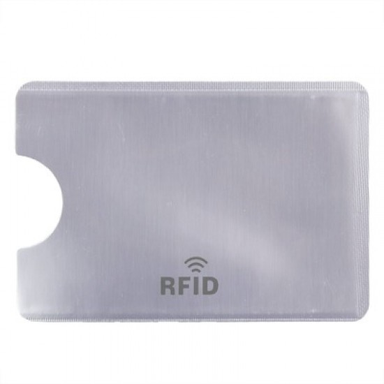 Картхолдер з RFID захистом сріблястий - V0486-32