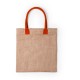 Еко-сумка для покупок з джута помаранчевий - V0533-07