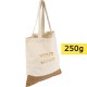 Бавовняна сумка для покупок бежевий - V0578-20