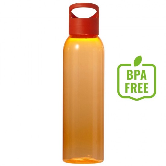 Пляшка для води Voyager, пластикова, 650 мл помаранчевий - V0603-07