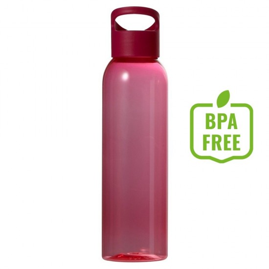 Пляшка для води 650 мл пластикова Voyager рожевий - V0603-21
