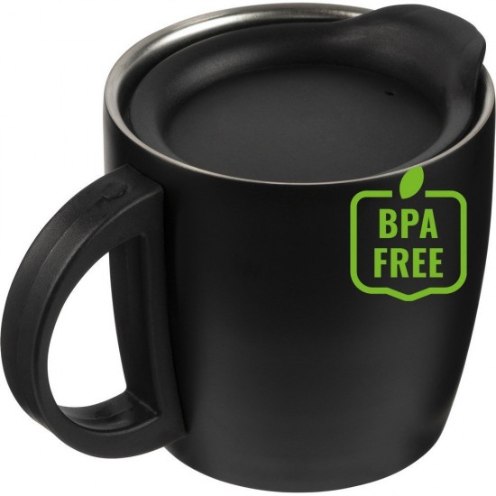 Термокружка 350 мл сталева Voyager, вакуумна чорний - V0645-03